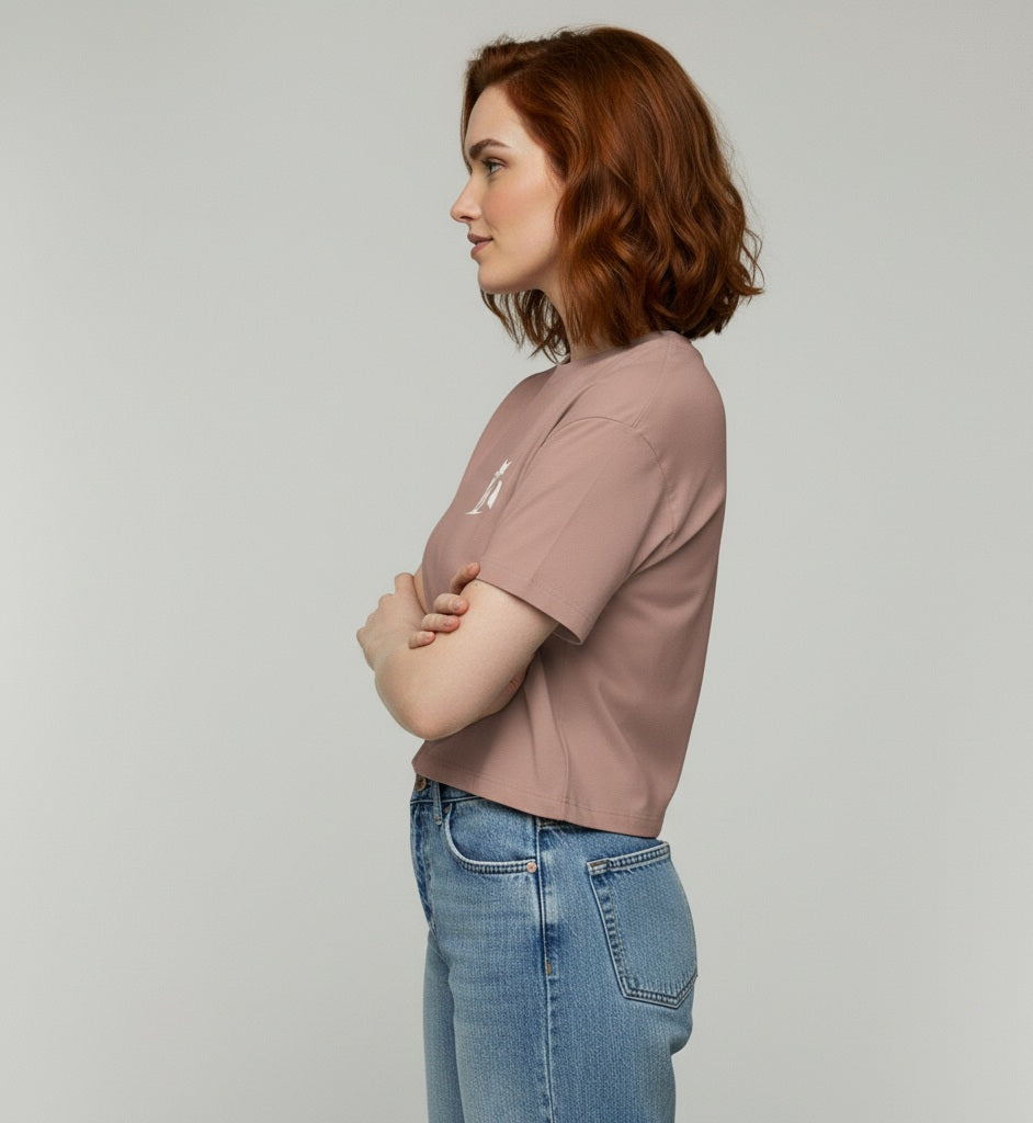 Crop top para mujer, colores oscuros