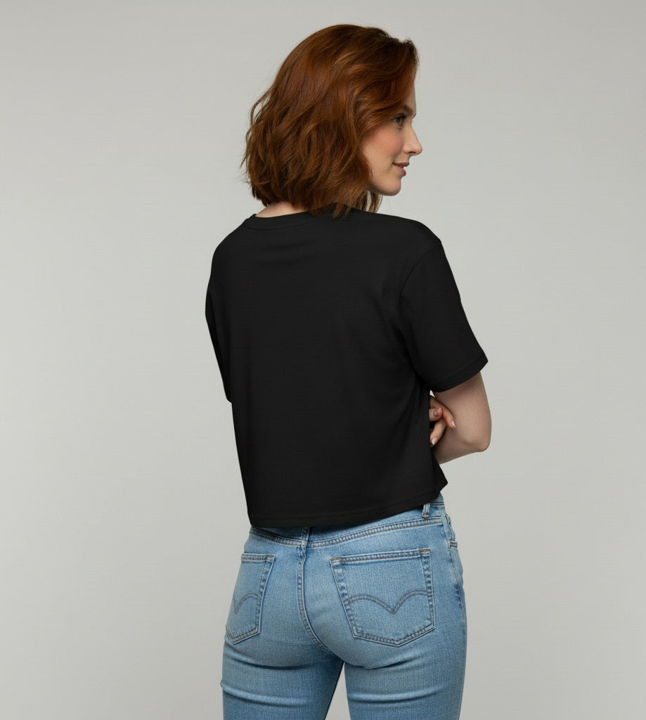 Crop top para mujer, colores oscuros