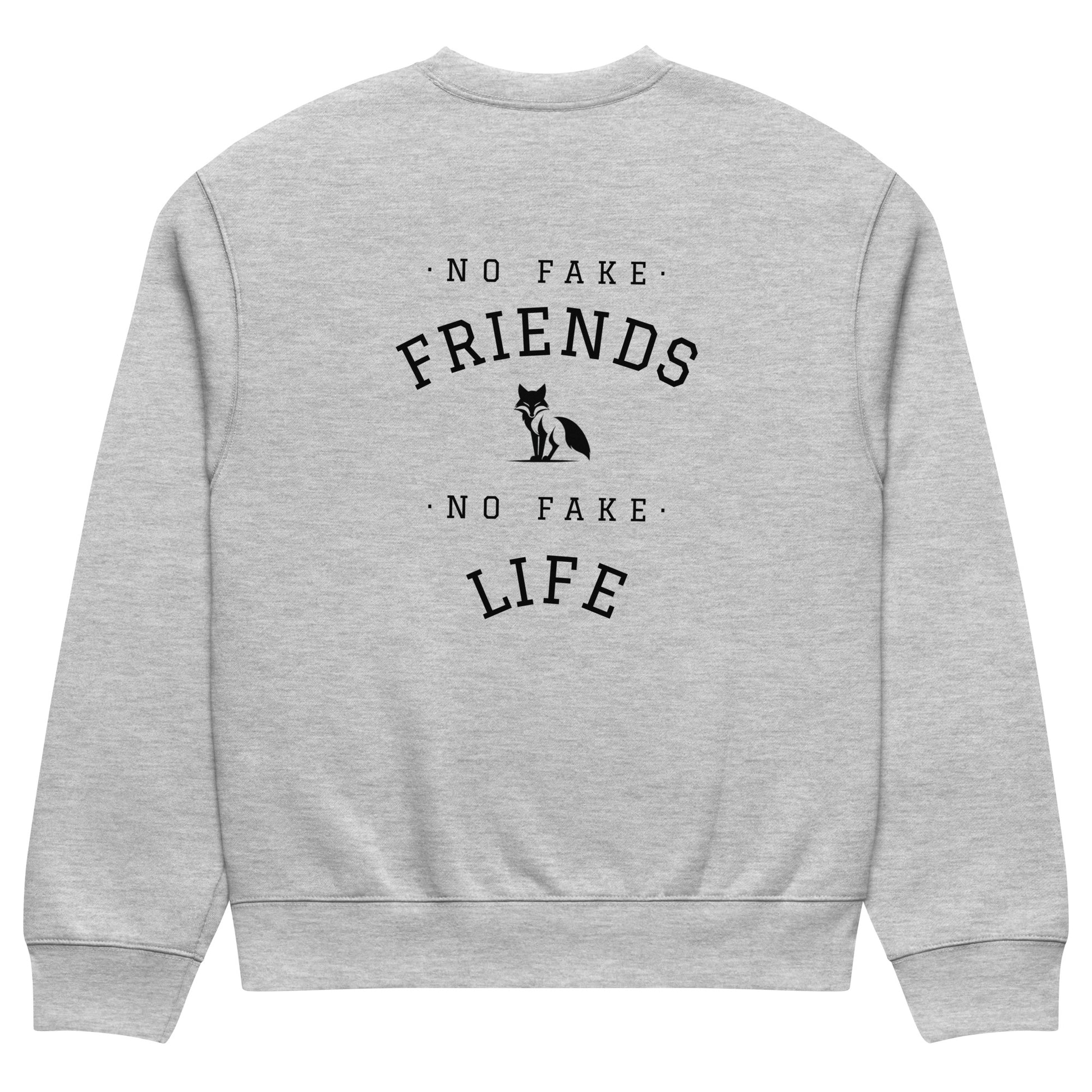 Sudadera Zorro oversize, no fake friends