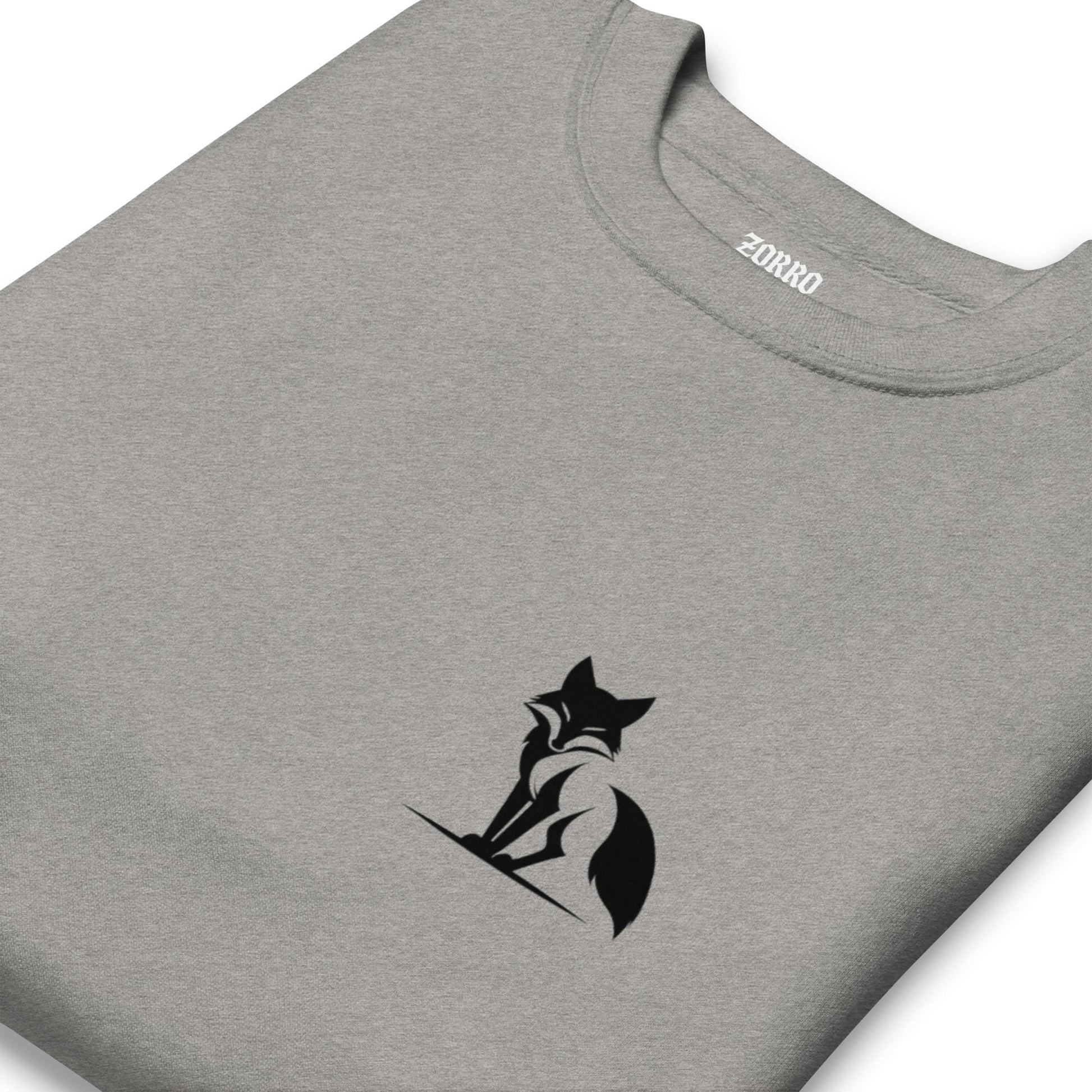 Sudadera Zorro, colores claros