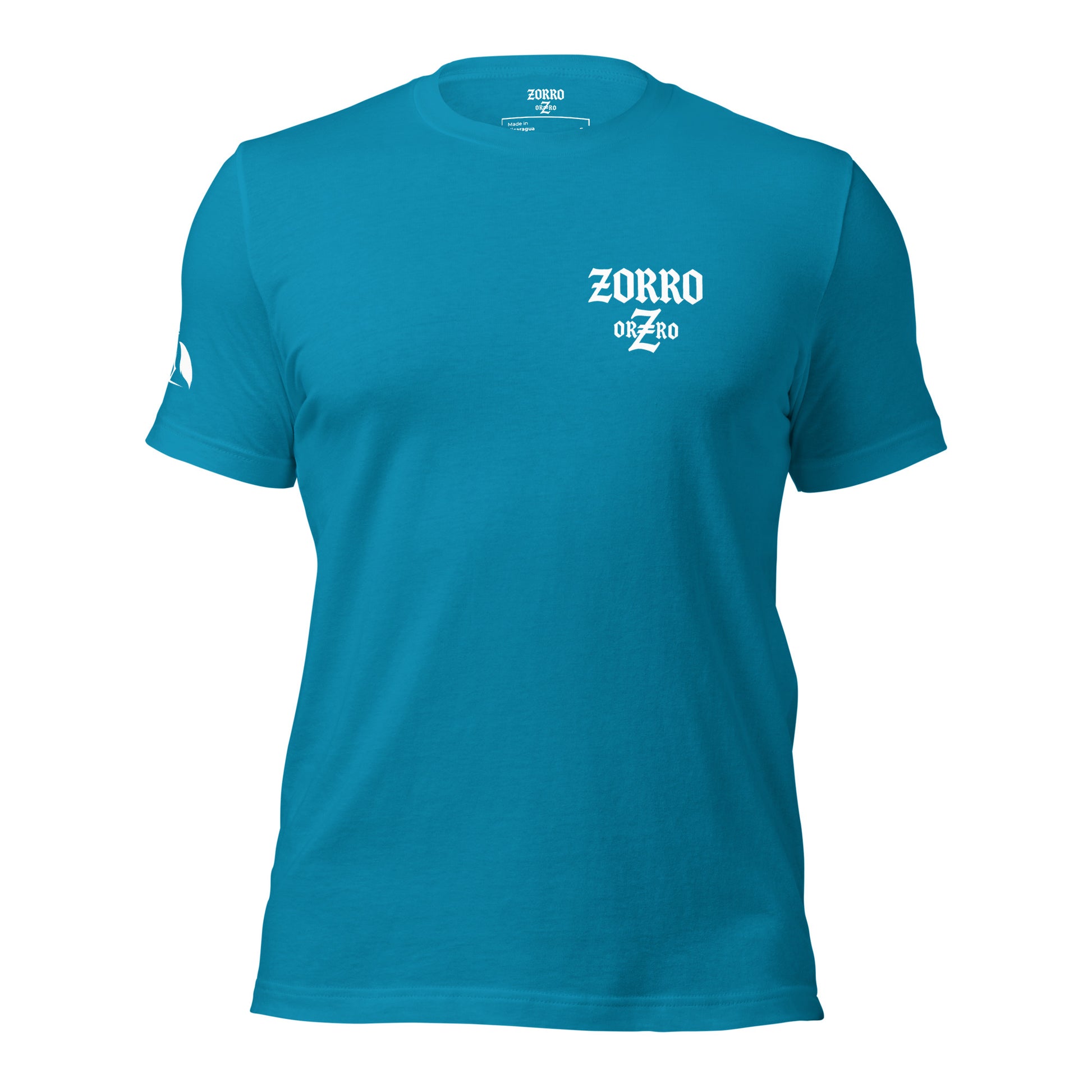 Camiseta de manga corta Zorro, colores oscuros