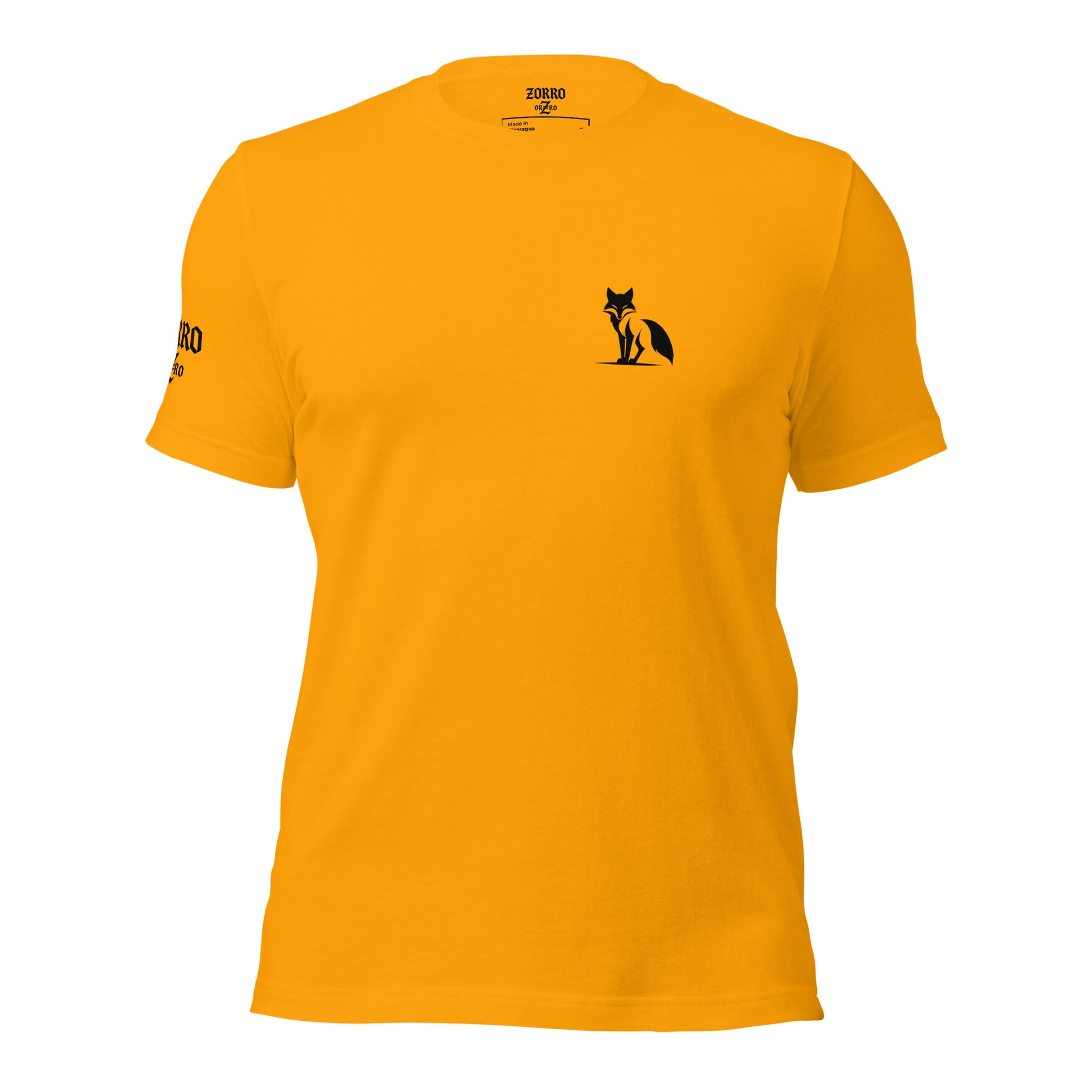 Camiseta Zorro de manga corta, colores claros