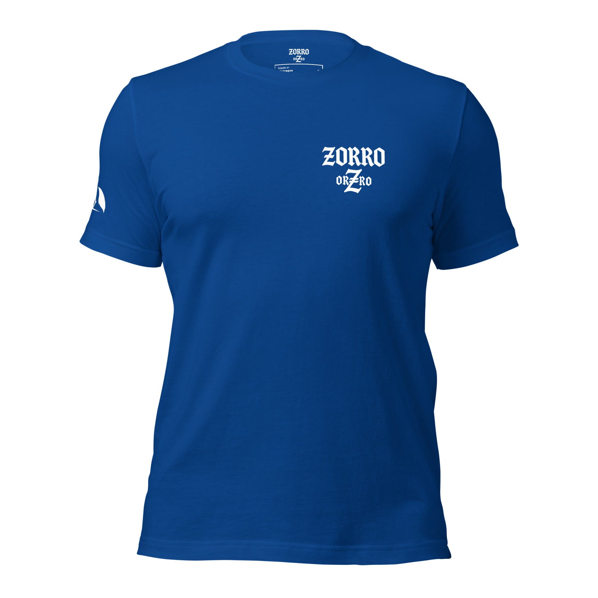 Camiseta de manga corta Zorro, colores oscuros