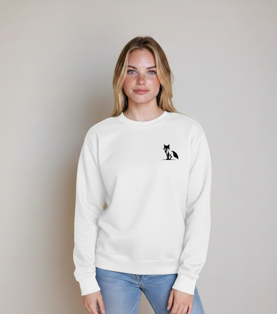 Sudadera Zorro, colores claros