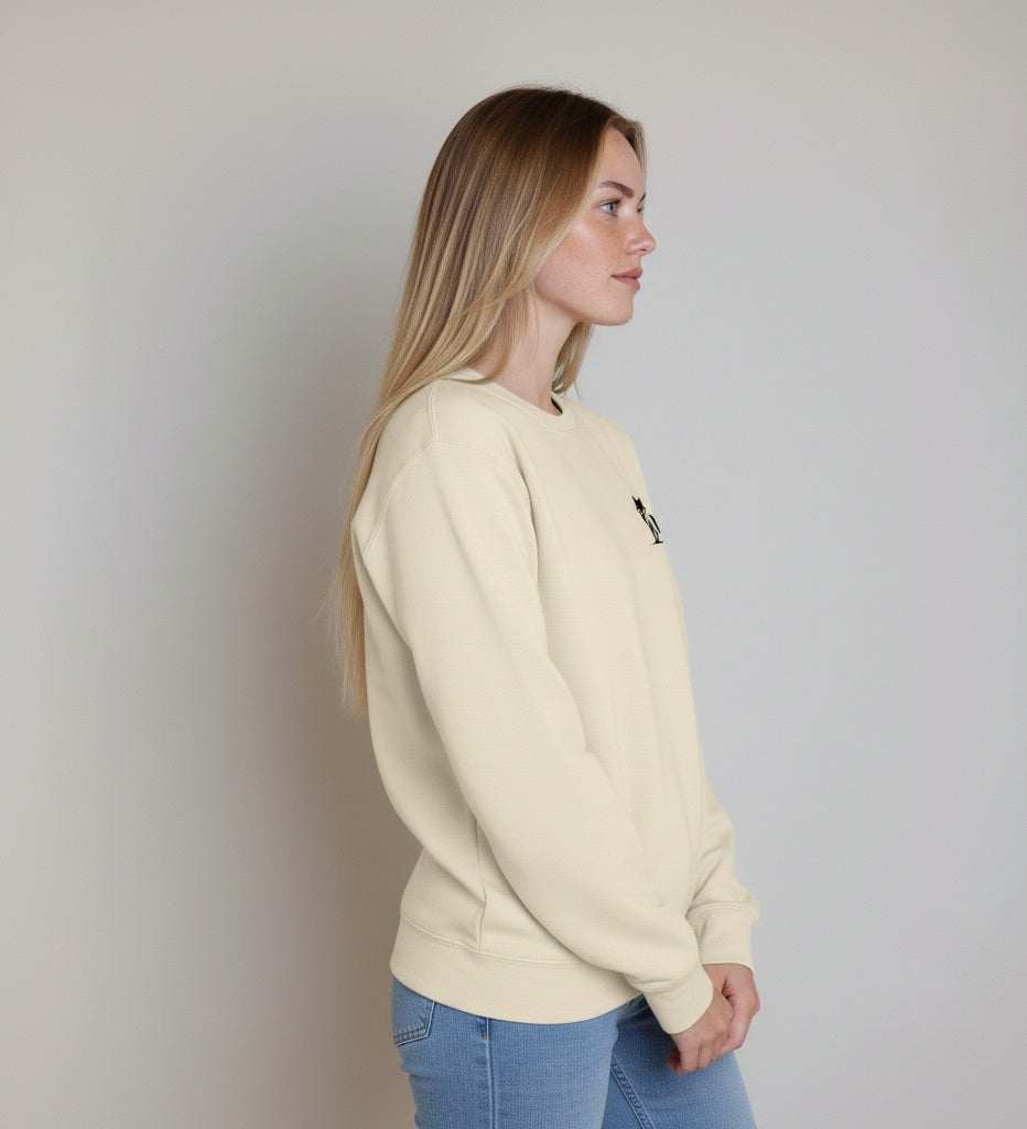 Sudadera Zorro, colores claros