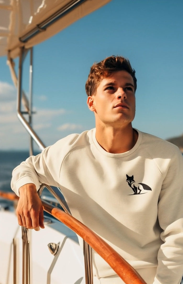 Sudadera Zorro gruesa, colores claros