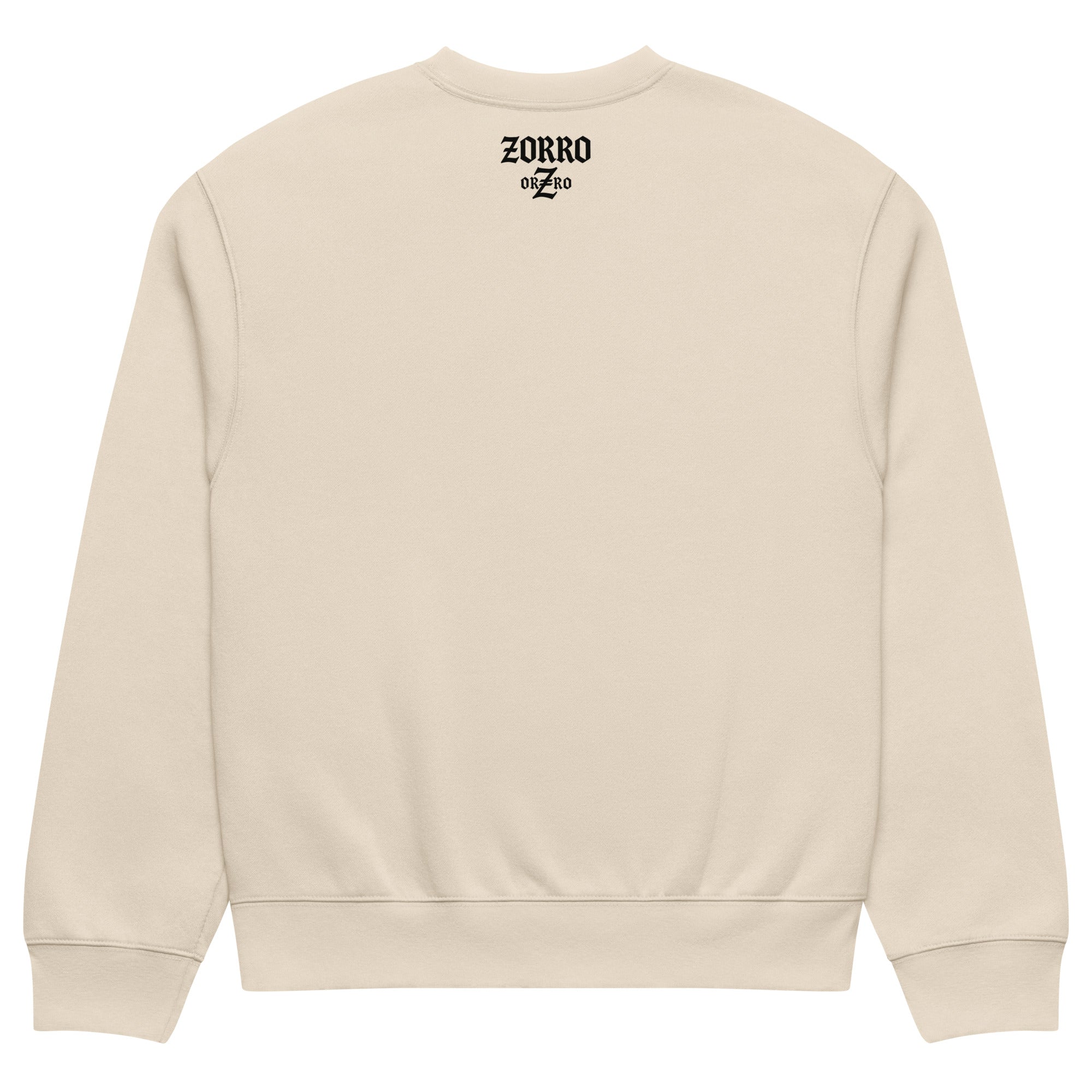 Sudadera zorro oversize beige you'll remember me