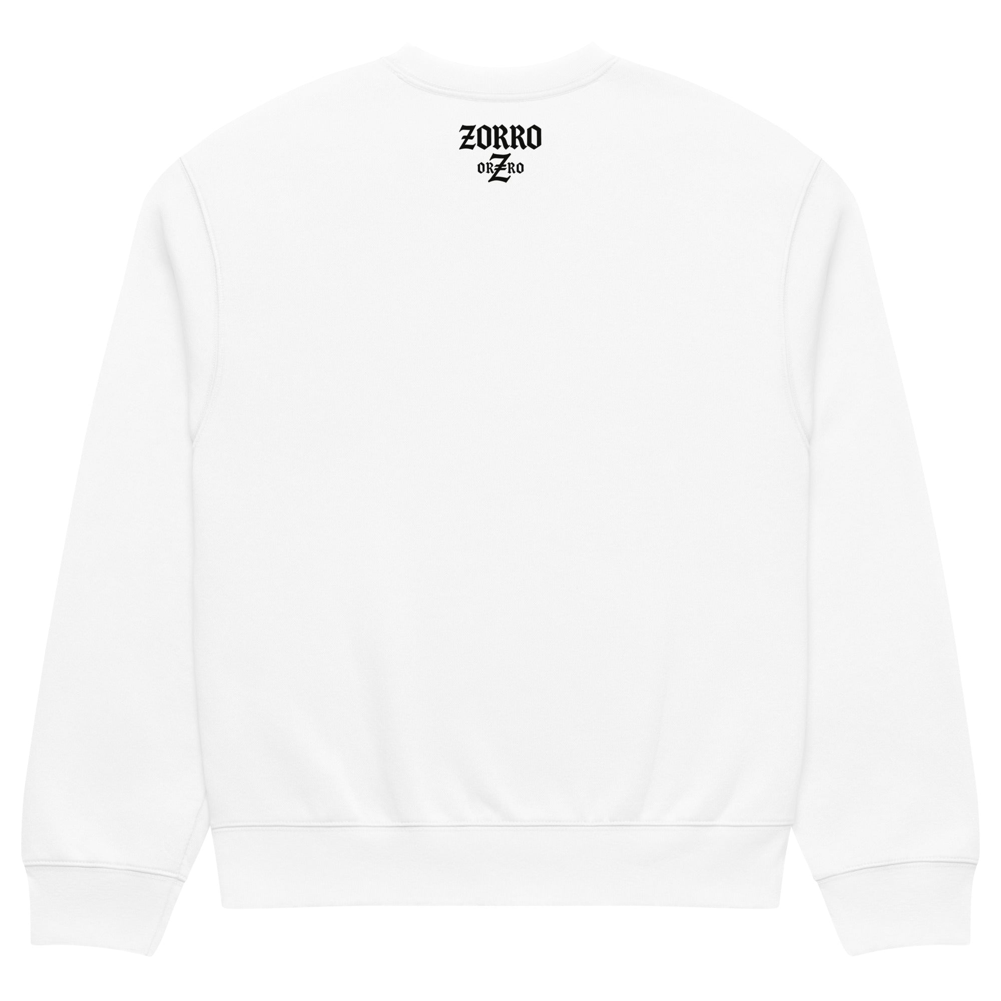 Sudadera zorro oversize blanca you'll remember me