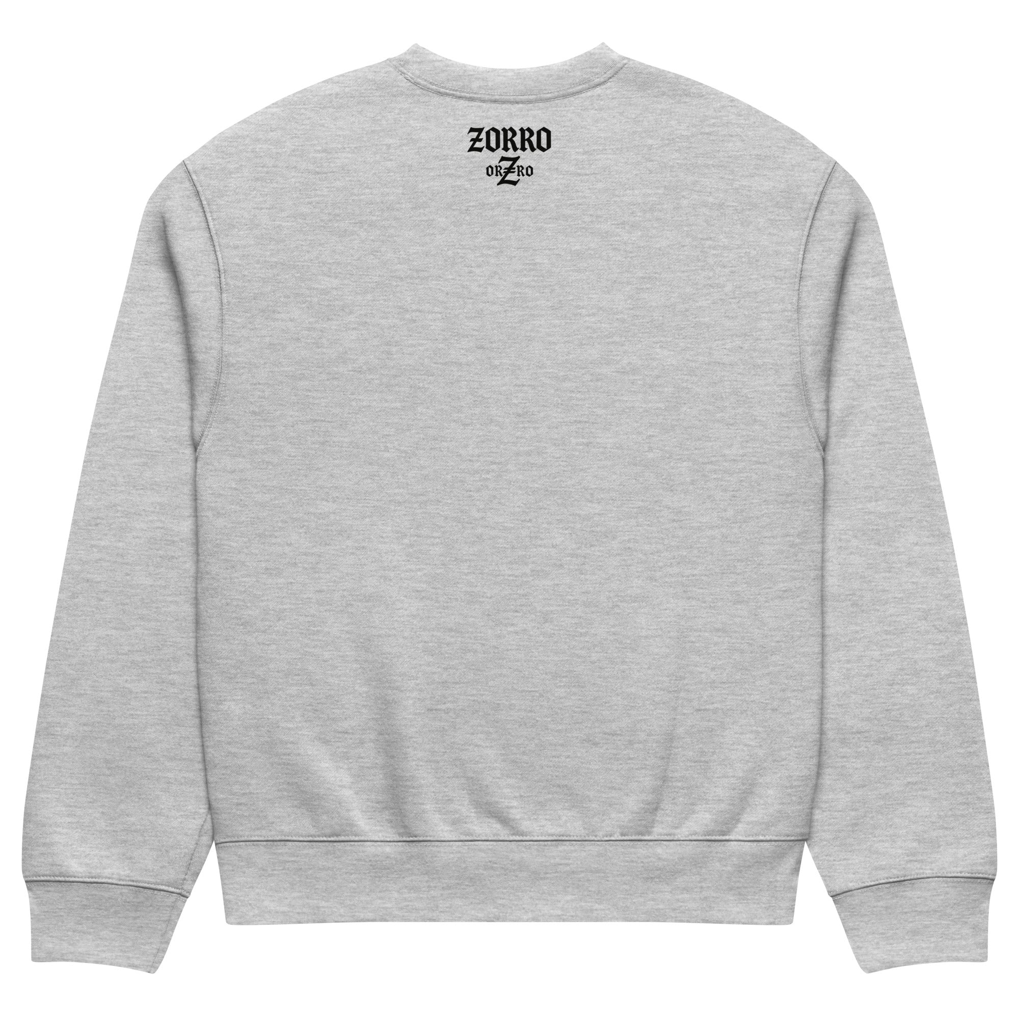 Sudadera zorro oversize gris jaspeado you'll remember me