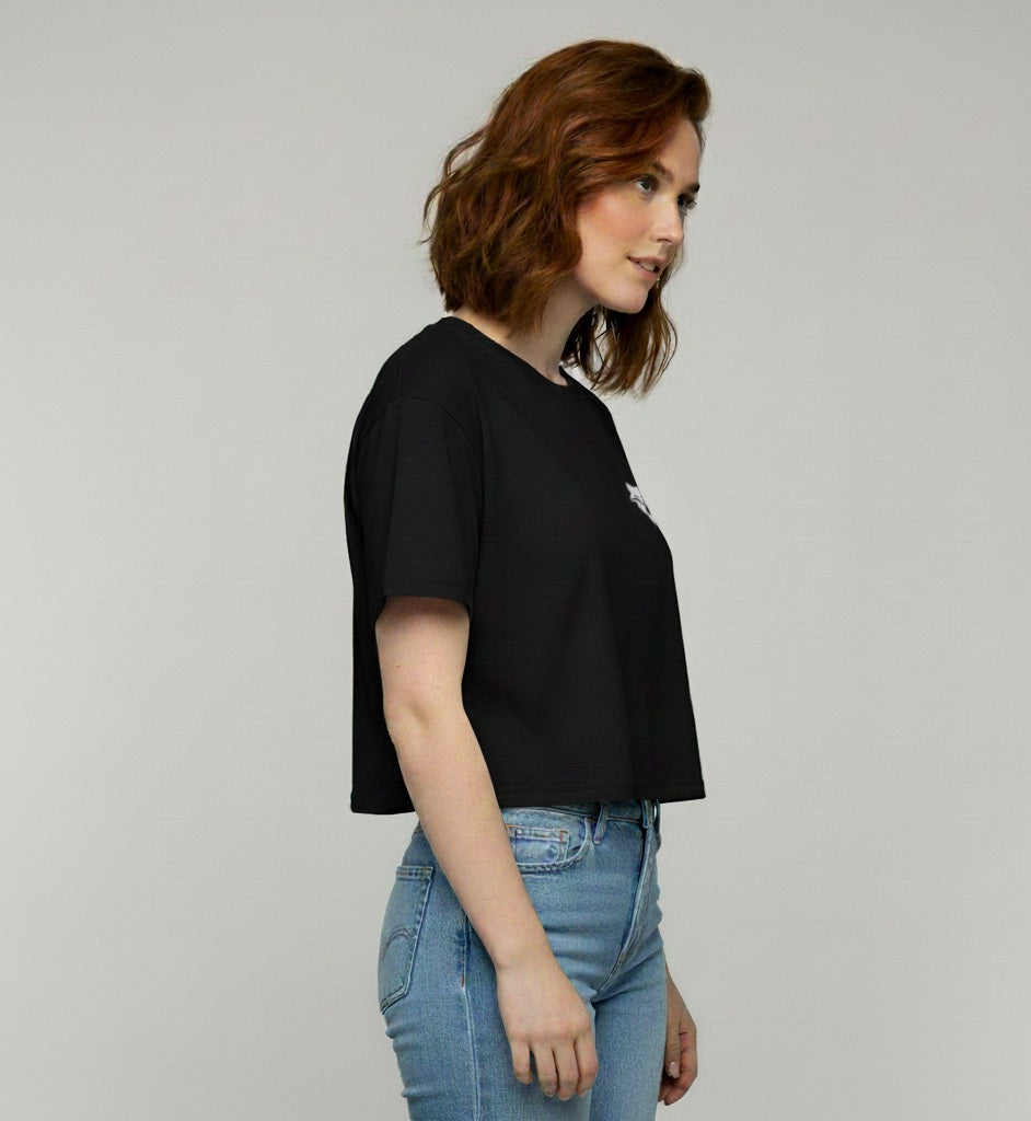 Crop top para mujer, colores oscuros