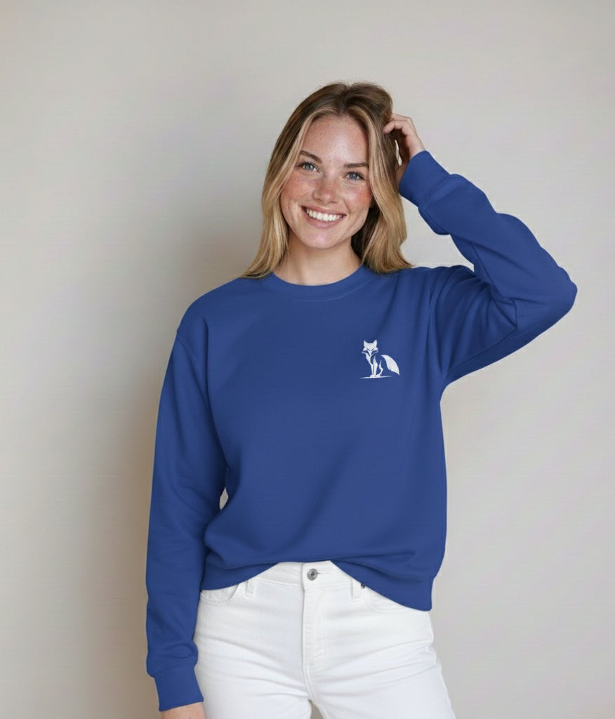 Sudadera Zorro, colores oscuros