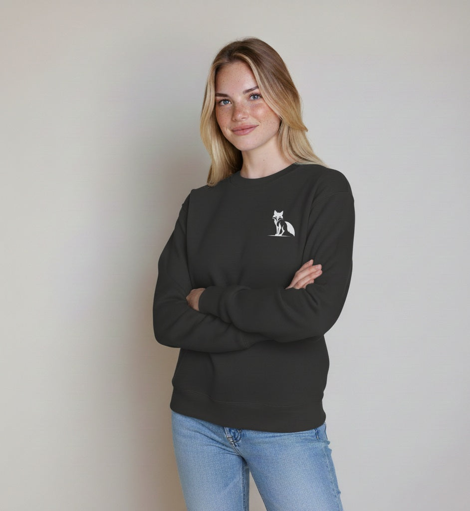 Sudadera Zorro, colores oscuros