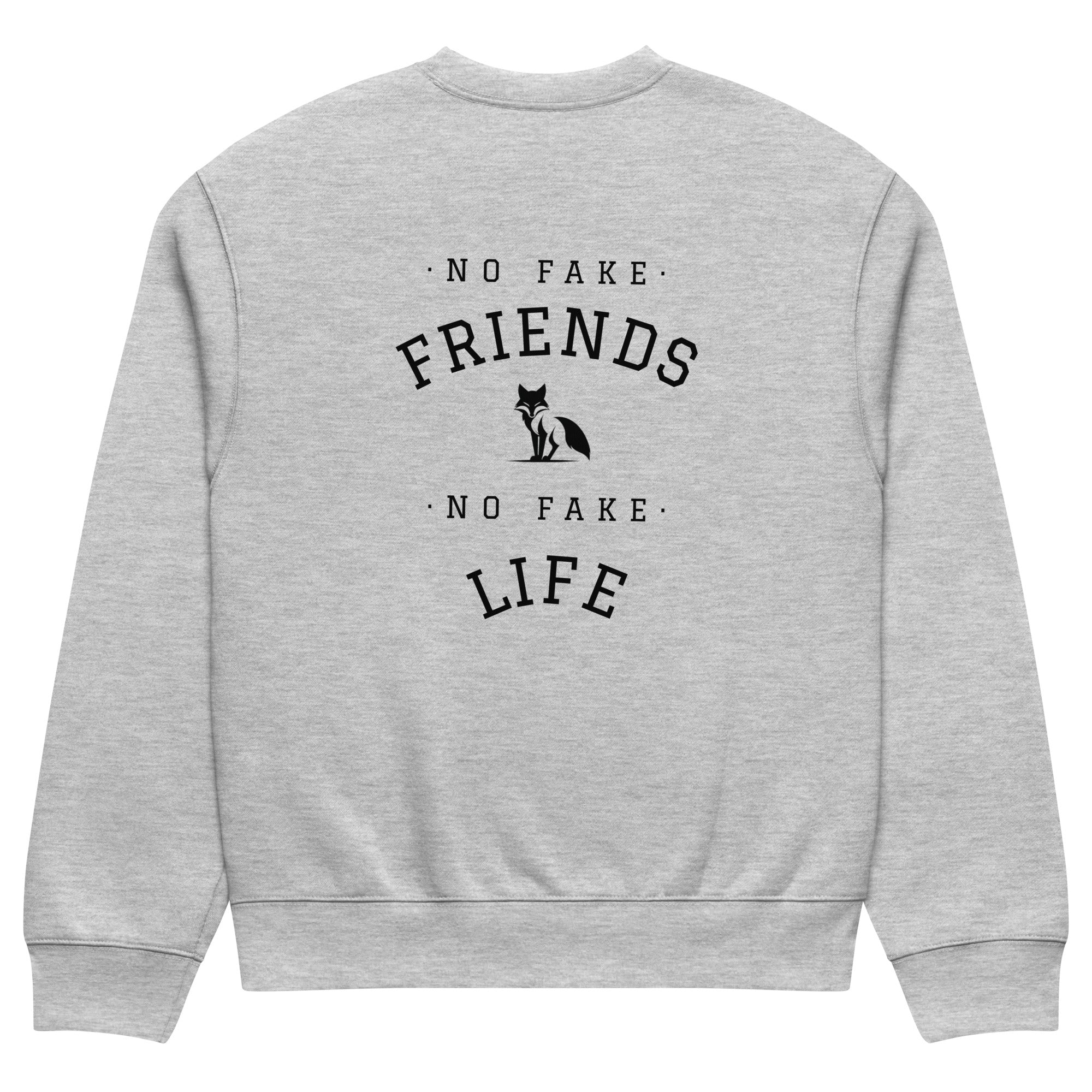 Sudadera Zorro oversize, no fake friends