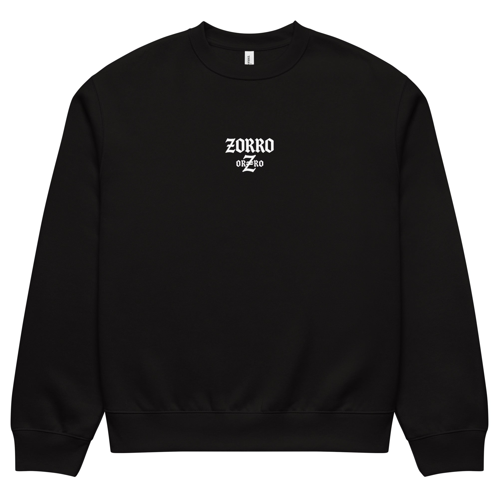 Sudadera Zorro oversize, no fake friends