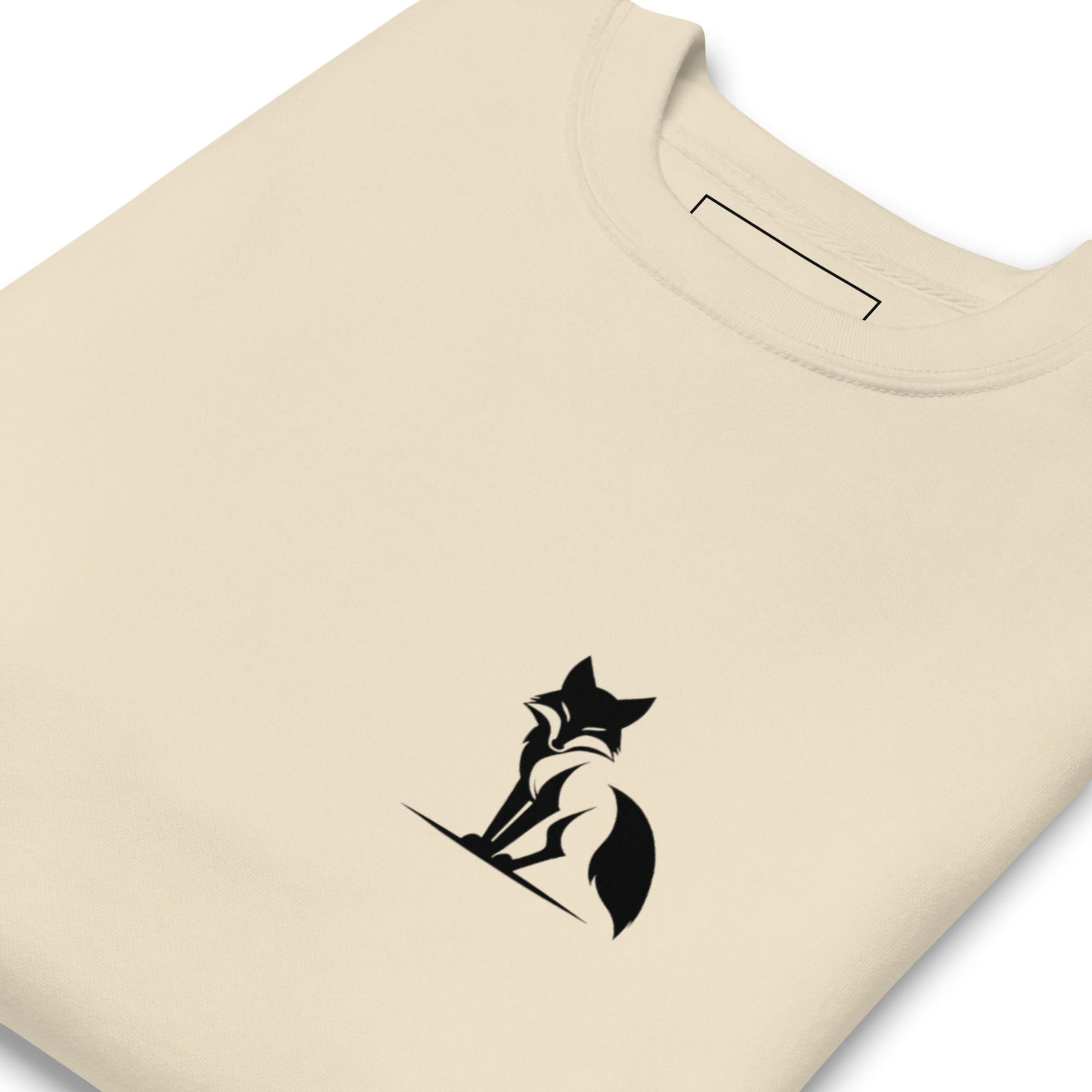 Sudadera Zorro, colores claros