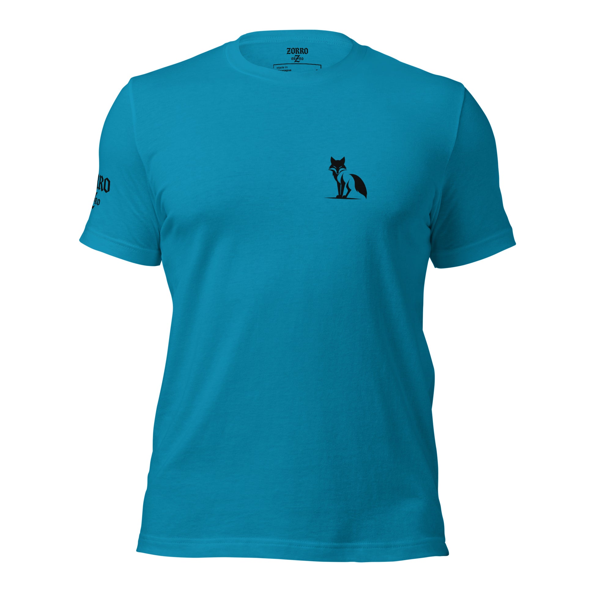 Camiseta Zorro de manga corta, colores claros