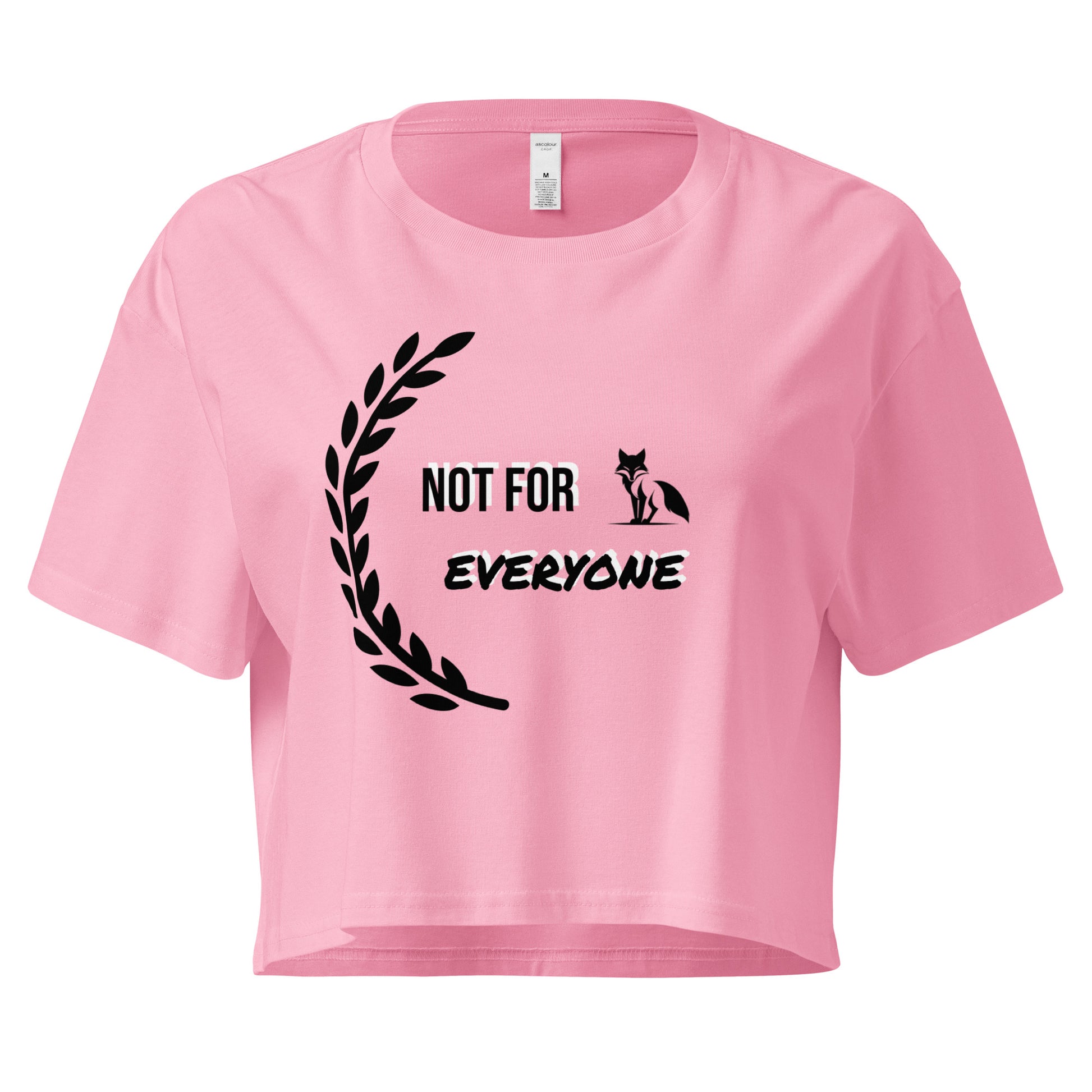 Crop top. "Not for everyone"