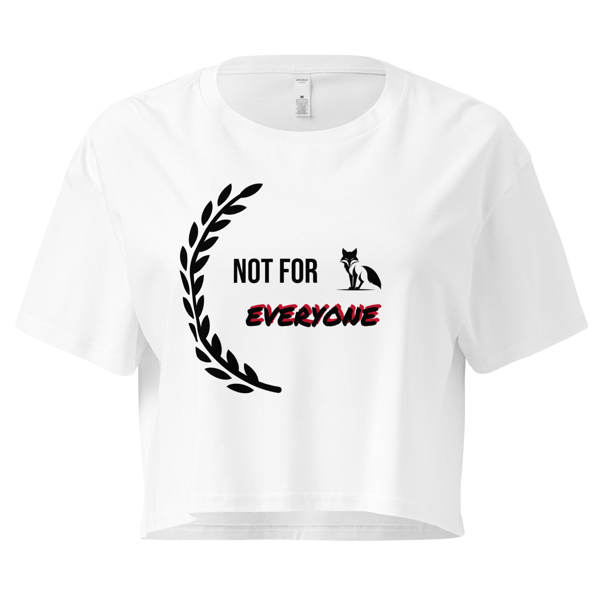 Crop top. "Not for everyone"