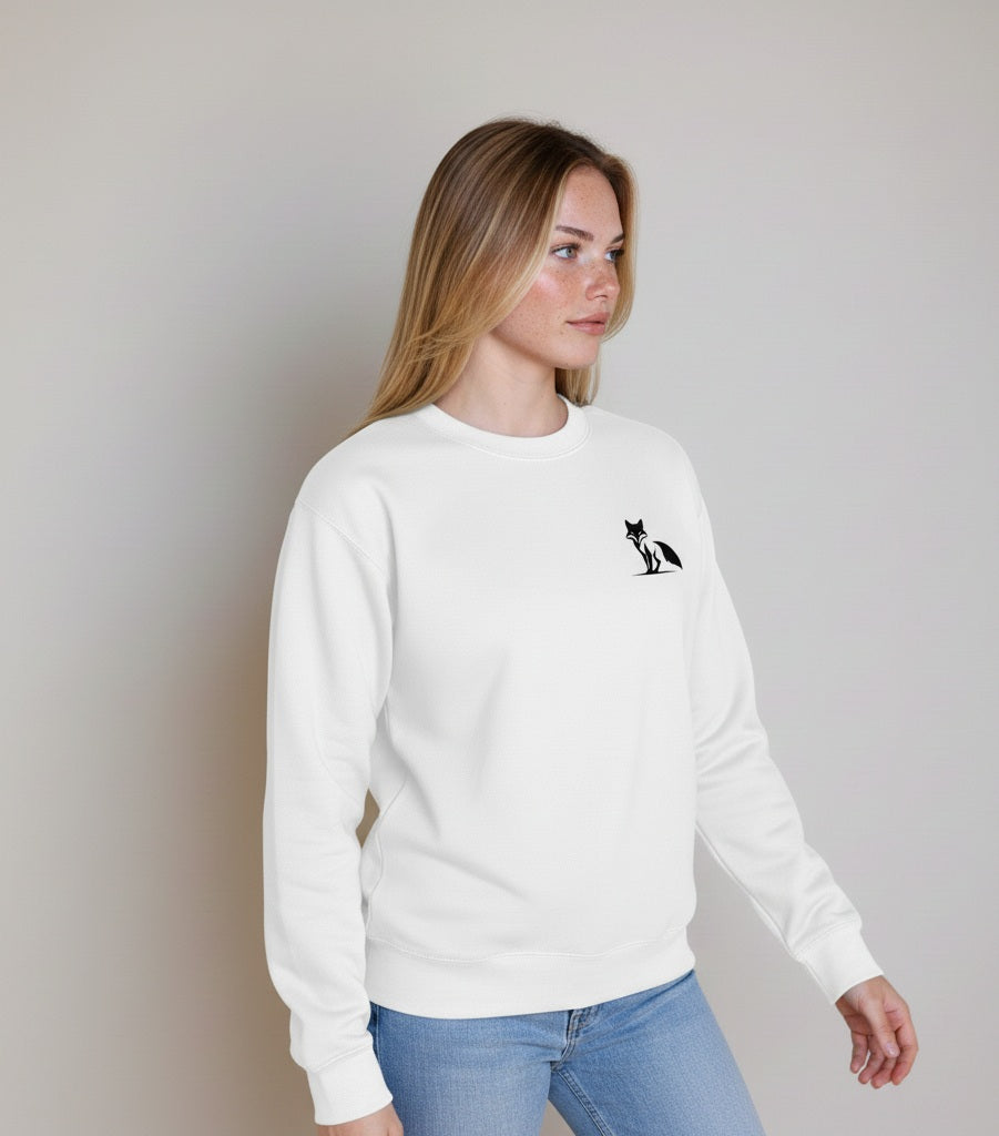 Sudadera Zorro, colores claros