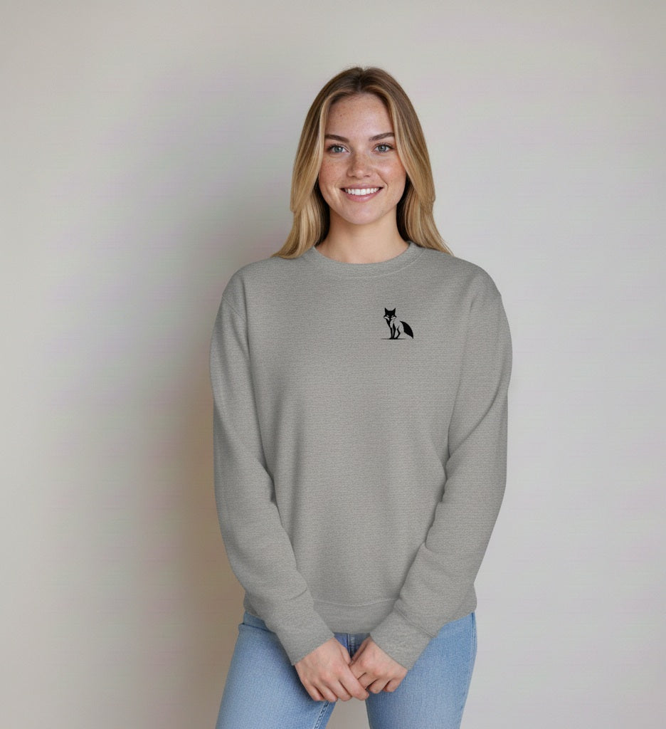 zorro orzro sudadera gris ella